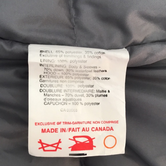 Wm Leishman Goose Down Parka with fur snorkel hood. Proudly Made in Canada 🇨🇦 - Picture 11 of 11